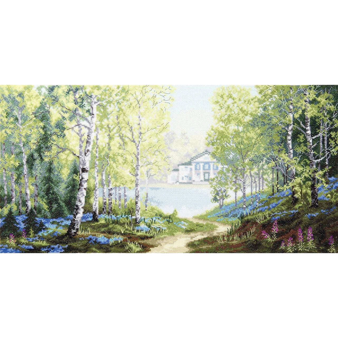 Charivna Mit Morning in the Spring Forest Cross Stitch Kit